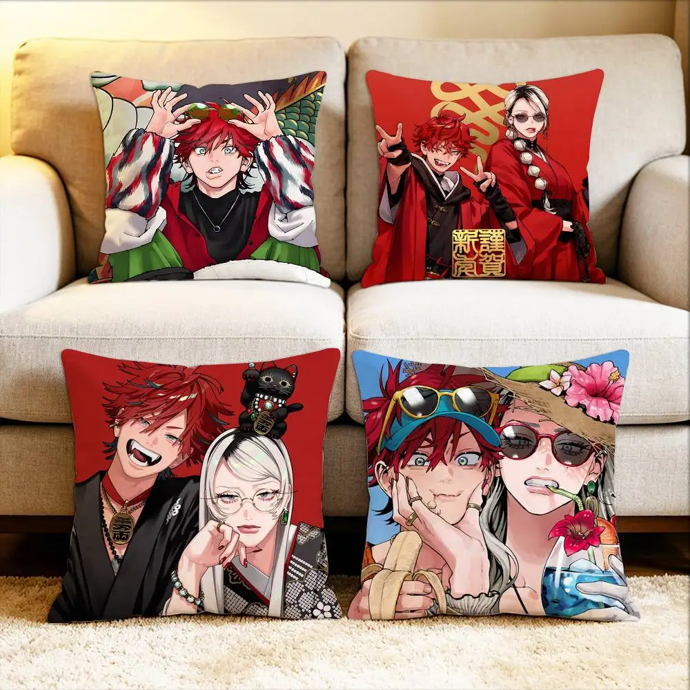 G-Gokurakugai Various Sizes Square Pillow Case For Car Home Bedchamber Decor
G-Gokurakugai Various Sizes Square Pillow Case For Car Home Bedchamber Decor