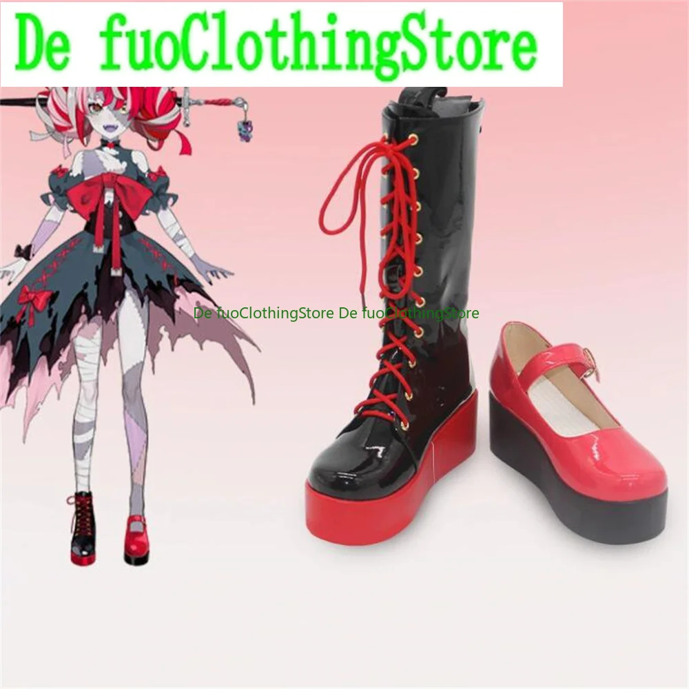 Kureiji Ollie Virtual YouTuber VTuber Обувь для косплея Сапоги Игра Аниме Хэллоуин Рождество DefuoClothing Магазин обуви
Kureiji Ollie Virtual YouTuber VTuber Обувь для косплея Сапоги Игра Аниме Хэллоуин Рождество DefuoClothing Магазин обуви
