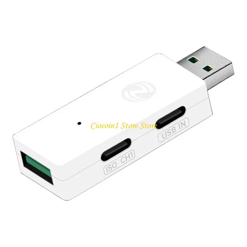 A3PC 3 Port USB 2.0 Isolation Adapter 480Mbps Fast Transfer Functionality Advanced Circuit Safeguards
A3PC 3 Port USB 2.0 Isolation Adapter 480Mbps Fast Transfer Functionality Advanced Circuit Safeguards