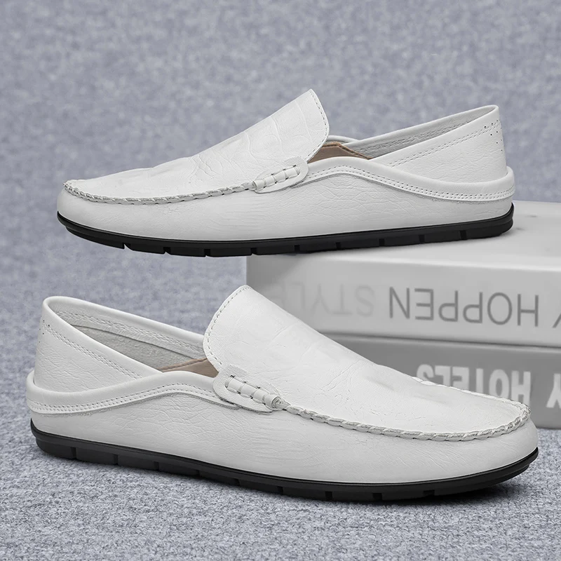 Men's Genuine Leather Shoes Soft Soled Men's Driving Shoes Classic Men's Business Casual Shoes New Style Men's Loafers Light
Men's Genuine Leather Shoes Soft Soled Men's Driving Shoes Classic Men's Business Casual Shoes New Style Men's Loafers Light