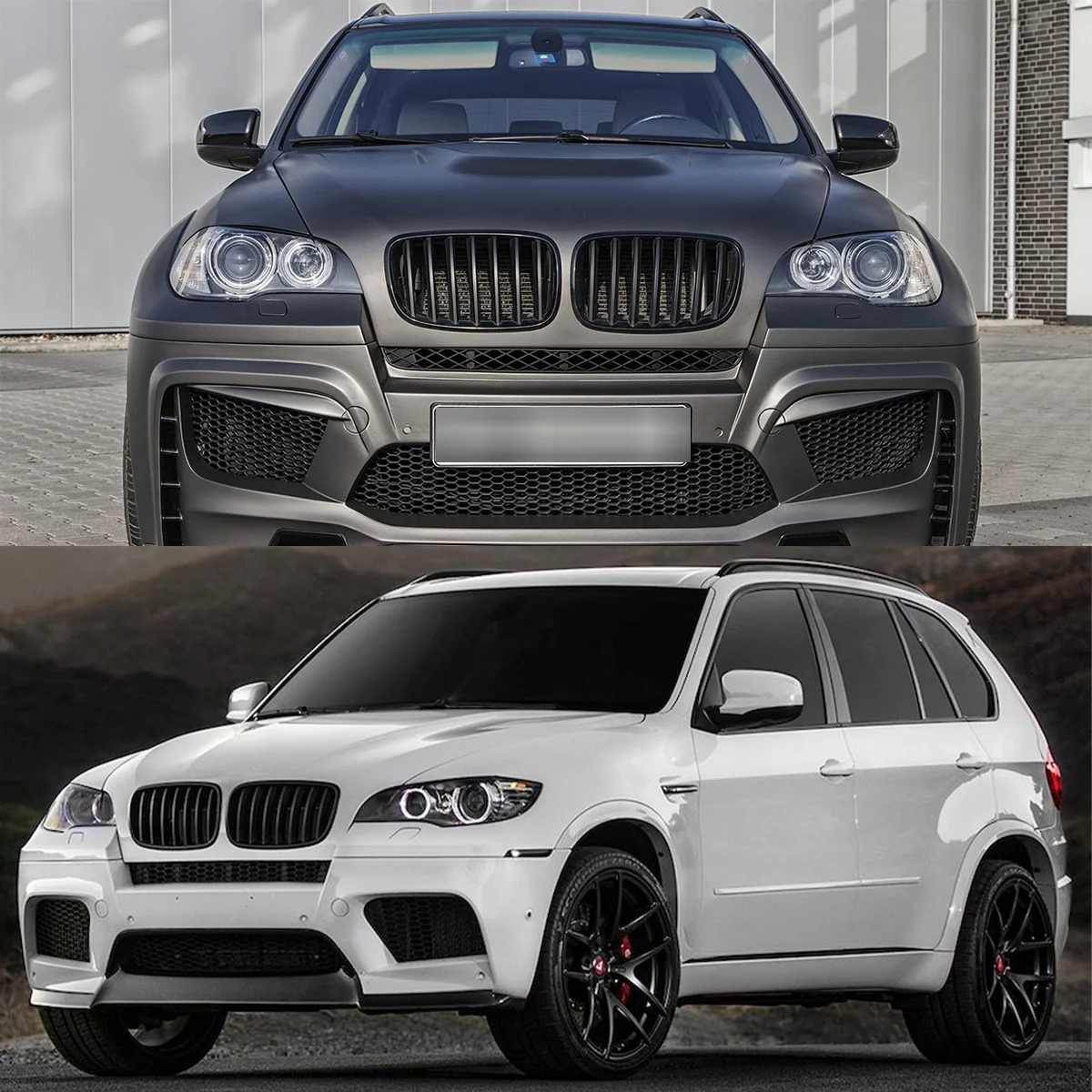 For BMW X5 X6 E70 E71 2007-2013 Front Kidney Grilles Vent Pair Matte Black Grill One Pair Front Grilles CAR Accessories
For BMW X5 X6 E70 E71 2007-2013 Front Kidney Grilles Vent Pair Matte Black Grill One Pair Front Grilles CAR Accessories