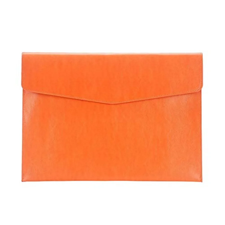 PU Leather File Folder Document Holder Envelope Folder Case with Snap Closure for Receipt Contract
PU Leather File Folder Document Holder Envelope Folder Case with Snap Closure for Receipt Contract