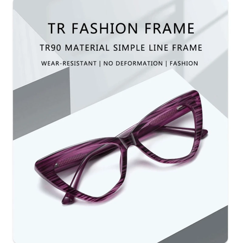 Очки CLLOIO с геометрическим дизайном, расширенные очки «кошачий глаз», очки для близорукости по рецепту, женские очки с защитой от синего света, материал TR90
Очки CLLOIO с геометрическим дизайном, расширенные очки «кошачий глаз», очки для близорукости по рецепту, женские очки с защитой от синего света, материал TR90