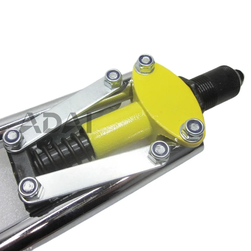 Промышленный заклепочник с двумя рукоятками, оснащенный 3 сменными головками, специализированный инструмент для установки вытяжных заклепок, экономящий усилия
Промышленный заклепочник с двумя рукоятками, оснащенный 3 сменными головками, специализированный инструмент для установки вытяжных заклепок, экономящий усилия