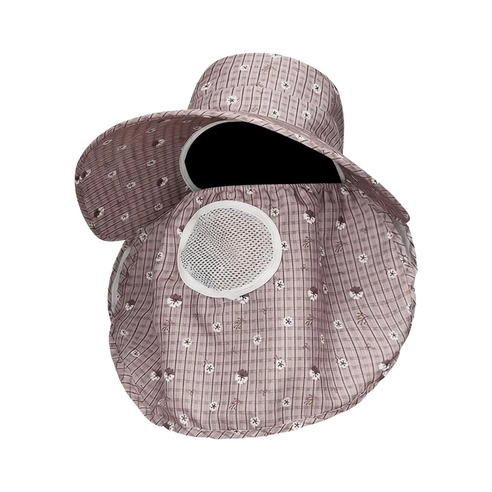 Portable Mesh Breathable Sun Hat Fordable Wide Brim Sunscreen Hat Face Neck Protection Anti-UV Agricultural Work Cap Women
Portable Mesh Breathable Sun Hat Fordable Wide Brim Sunscreen Hat Face Neck Protection Anti-UV Agricultural Work Cap Women