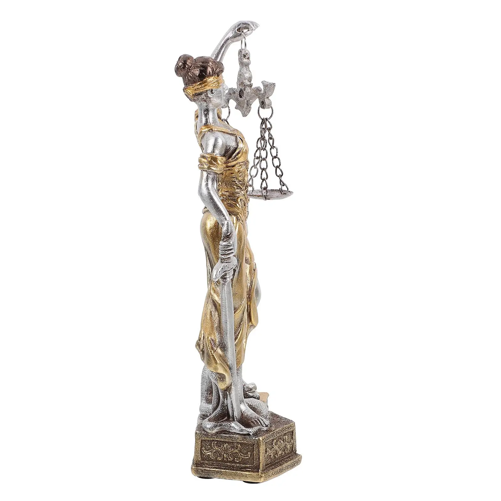 Classical Goddess Statues of Home Decor Law Office Decorations Mini Silver Greek Miss
Classical Goddess Statues of Home Decor Law Office Decorations Mini Silver Greek Miss