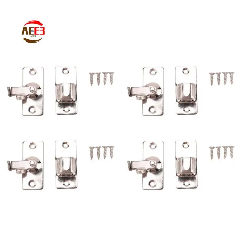 AEE3-4X Bathroom Stainless Steel Ornaments Supplies Doors Locks Door Sliding Right Angle Lock Door Buckle
AEE3-4X Bathroom Stainless Steel Ornaments Supplies Doors Locks Door Sliding Right Angle Lock Door Buckle