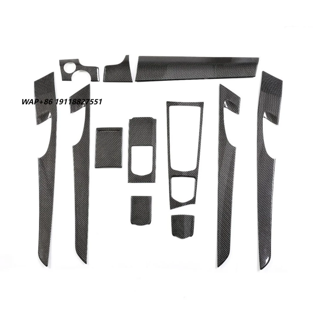 Dry Carbon Fiber Interior Trims 12-Piece Set for Panamera 970 2010-2016 LHD Long Wheelbase Panel &Rear/Front Door Plates
Dry Carbon Fiber Interior Trims 12-Piece Set for Panamera 970 2010-2016 LHD Long Wheelbase Panel &Rear/Front Door Plates