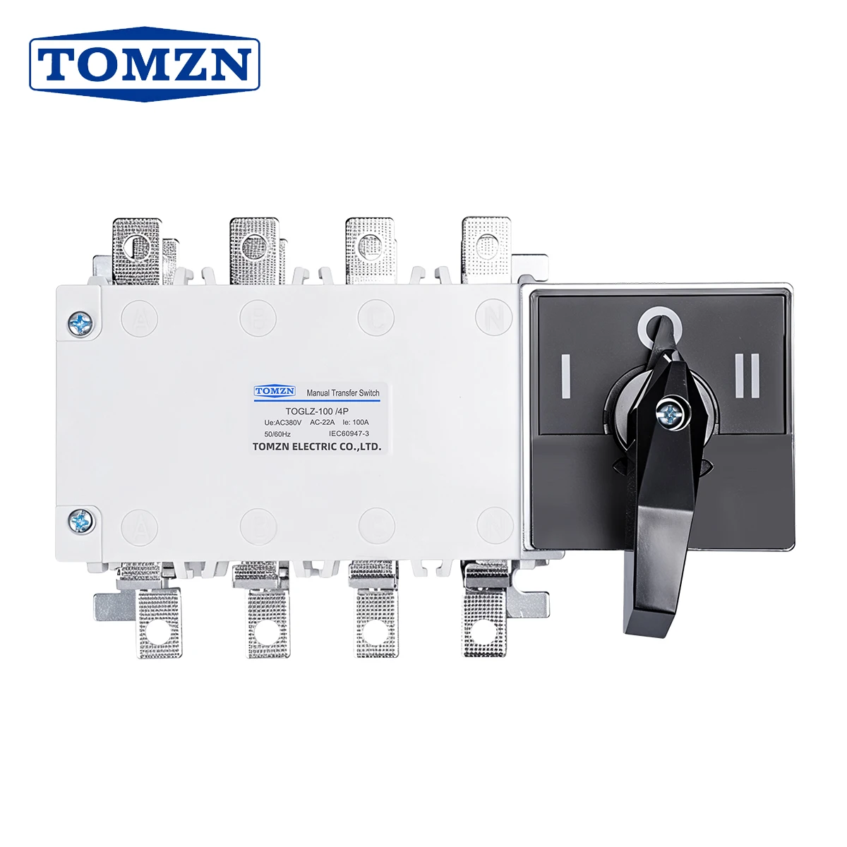 TOMZN Office MTS Manual Transfer Switch AC 380V 100A 50/60Hz 2 Input 1 Output Load Isolating Switch Mechanical Disconnectable
TOMZN Office MTS Manual Transfer Switch AC 380V 100A 50/60Hz 2 Input 1 Output Load Isolating Switch Mechanical Disconnectable