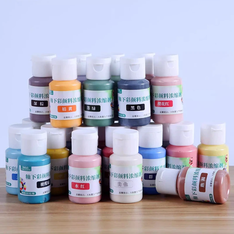 24 цвета концентрированного подглазурного керамического пигмента Jingdezhen для росписи гончарных изделий, краска для глины, керамики, для творчества своими руками
24 цвета концентрированного подглазурного керамического пигмента Jingdezhen для росписи гончарных изделий, краска для глины, керамики, для творчества своими руками