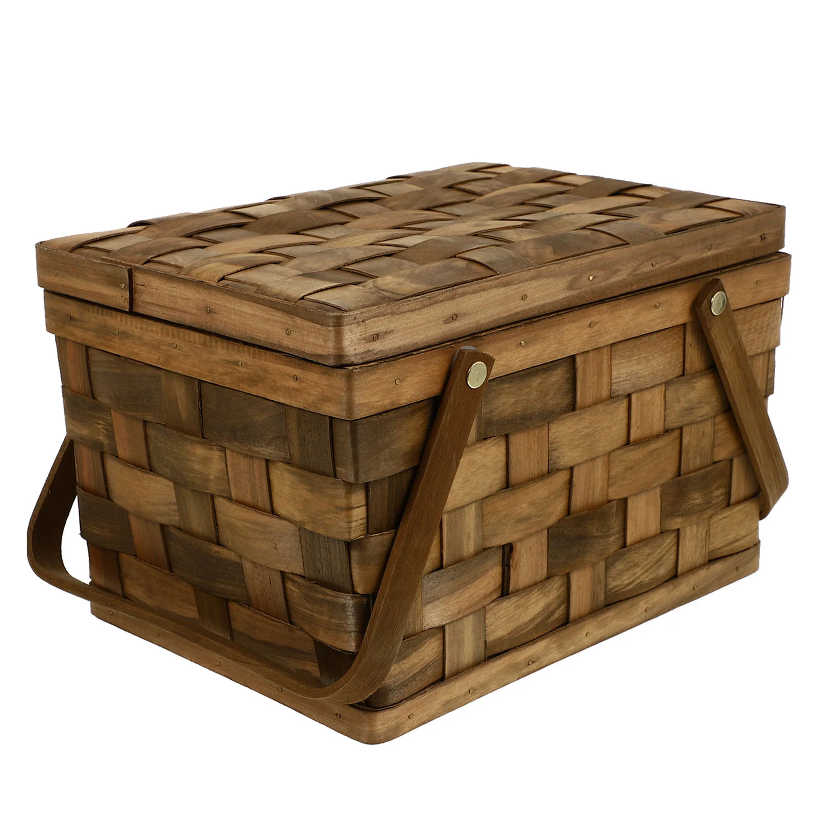Wicker Storage Basket Handheld Picnic Basket Lid Lightweight Multifunctional Bread Snacks Toys Toiletries Kitchen
Wicker Storage Basket Handheld Picnic Basket Lid Lightweight Multifunctional Bread Snacks Toys Toiletries Kitchen