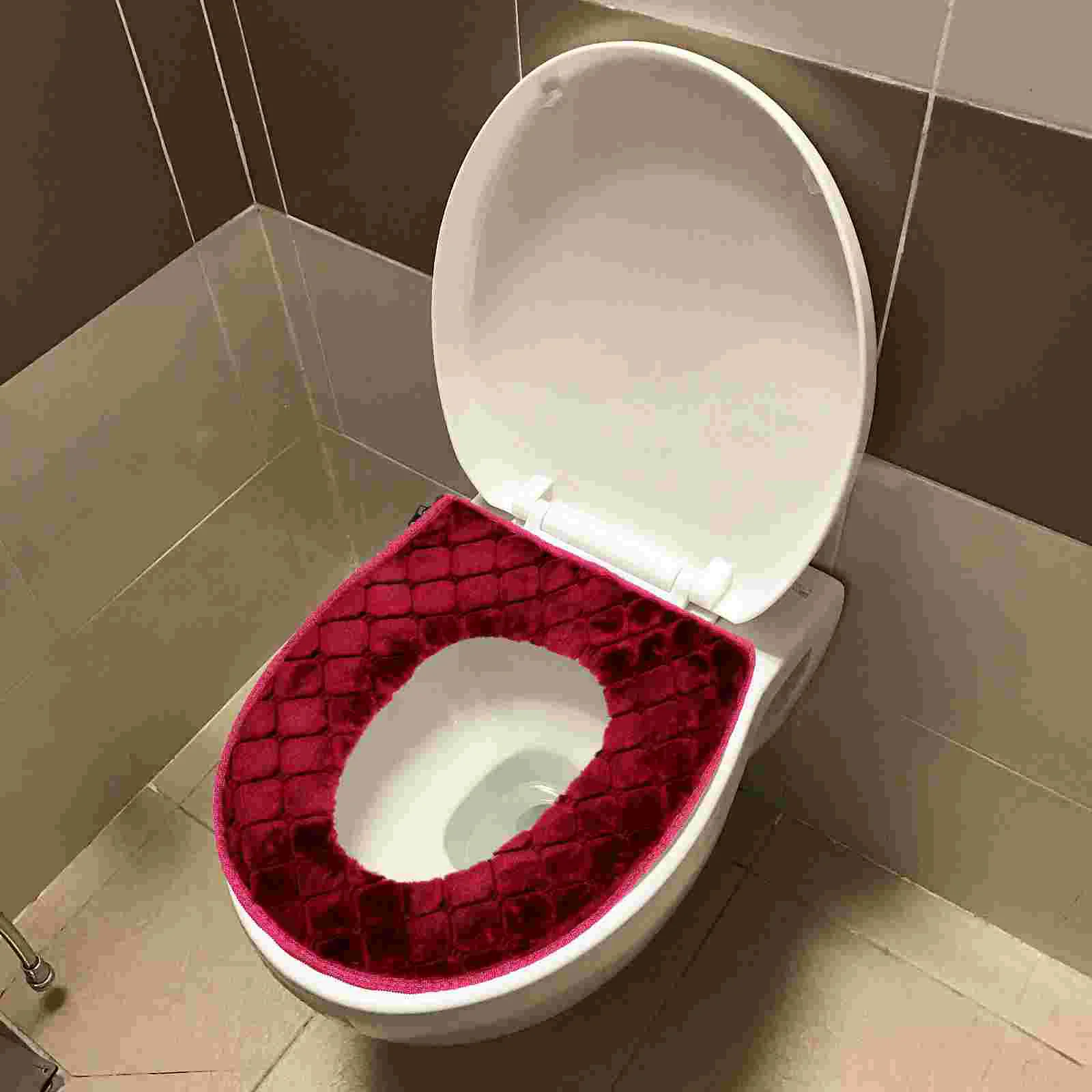 Toilet Seat Zipper Cushion Universal Pads Plush Cover Bathroom Supplies Washable Accessories Bowl
Toilet Seat Zipper Cushion Universal Pads Plush Cover Bathroom Supplies Washable Accessories Bowl