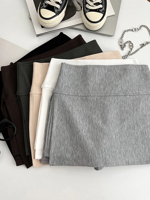 Эластичная облегающая юбка-шорты из хлопка и шелка для женщин, модная юбка-брюки для йоги, трендовая короткая юбка с боковым разрезом
Эластичная облегающая юбка-шорты из хлопка и шелка для женщин, модная юбка-брюки для йоги, трендовая короткая юбка с боковым разрезом