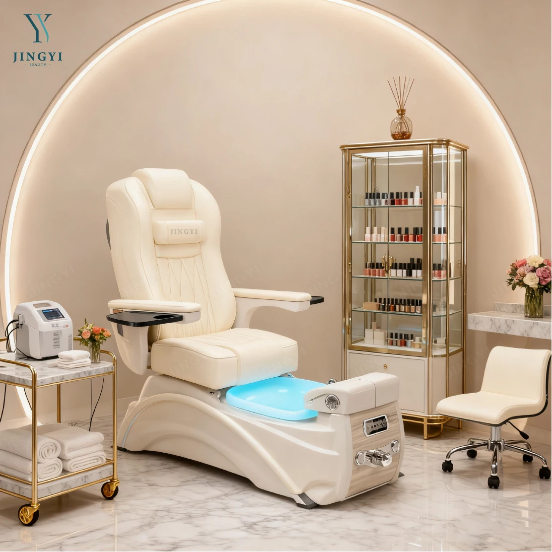 Professional Luxury Commercial Salon Furniture Electric Pedicure Chair Foot Spa Care Massage Chair For Nail Salon
Professional Luxury Commercial Salon Furniture Electric Pedicure Chair Foot Spa Care Massage Chair For Nail Salon
