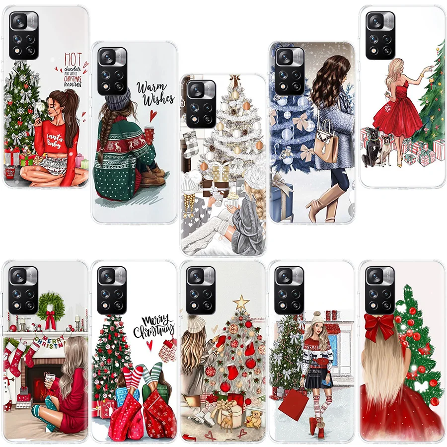 Luxury Christmas Girl Phone Case For Xiaomi Poco X4 F4 GT X3 NFC X5 X6 X7 Pro 5G M5 M5S M3 F5 Mi F6 F3 F2 F1 Cover Coque Fundas
Luxury Christmas Girl Phone Case For Xiaomi Poco X4 F4 GT X3 NFC X5 X6 X7 Pro 5G M5 M5S M3 F5 Mi F6 F3 F2 F1 Cover Coque Fundas