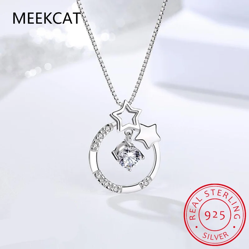 1CT D Color Real Moissanite round Pendant Necklace for Women Lab Diamond S925 Sterling Silver Fine Jewelry Gift
1CT D Color Real Moissanite round Pendant Necklace for Women Lab Diamond S925 Sterling Silver Fine Jewelry Gift