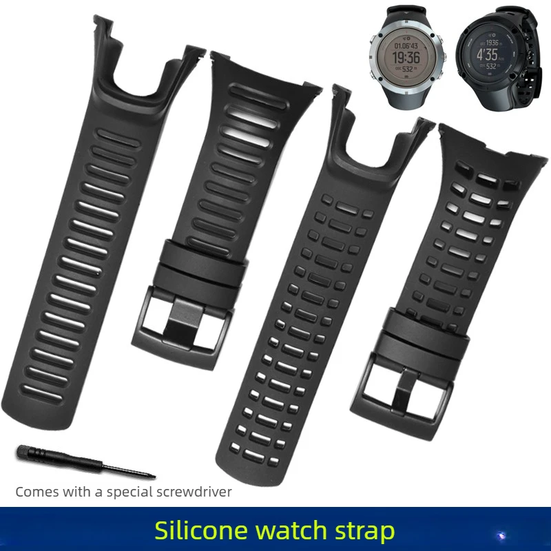 Sports Silicone Watch Strap Suitable for SUUNTO Ambit Takano 1 2 3rd Generation SPORT Rubber Men
Sports Silicone Watch Strap Suitable for SUUNTO Ambit Takano 1 2 3rd Generation SPORT Rubber Men