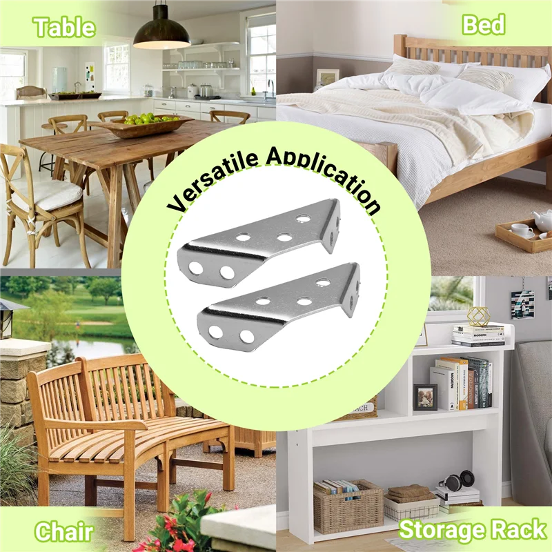 A39I-50PCS Stainless Steel Angle Corner Brackets Furniture Corner Connector Brace Joint For Fastener Bedframe Cabinet Drawer
A39I-50PCS Stainless Steel Angle Corner Brackets Furniture Corner Connector Brace Joint For Fastener Bedframe Cabinet Drawer