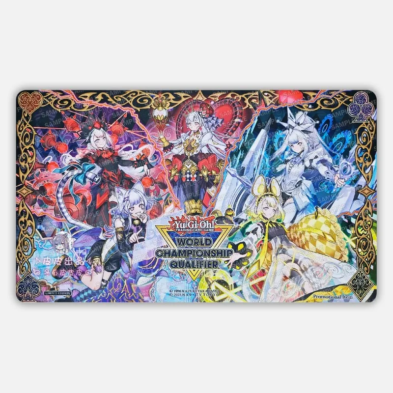 600x350mm Yu-Gi-Oh! Maliss P White Rabbit Duel Plate Battle Playmat Maliss P Chessy Cat Single Rubber Board Game Mat Toy Gift
600x350mm Yu-Gi-Oh! Maliss P White Rabbit Duel Plate Battle Playmat Maliss P Chessy Cat Single Rubber Board Game Mat Toy Gift
