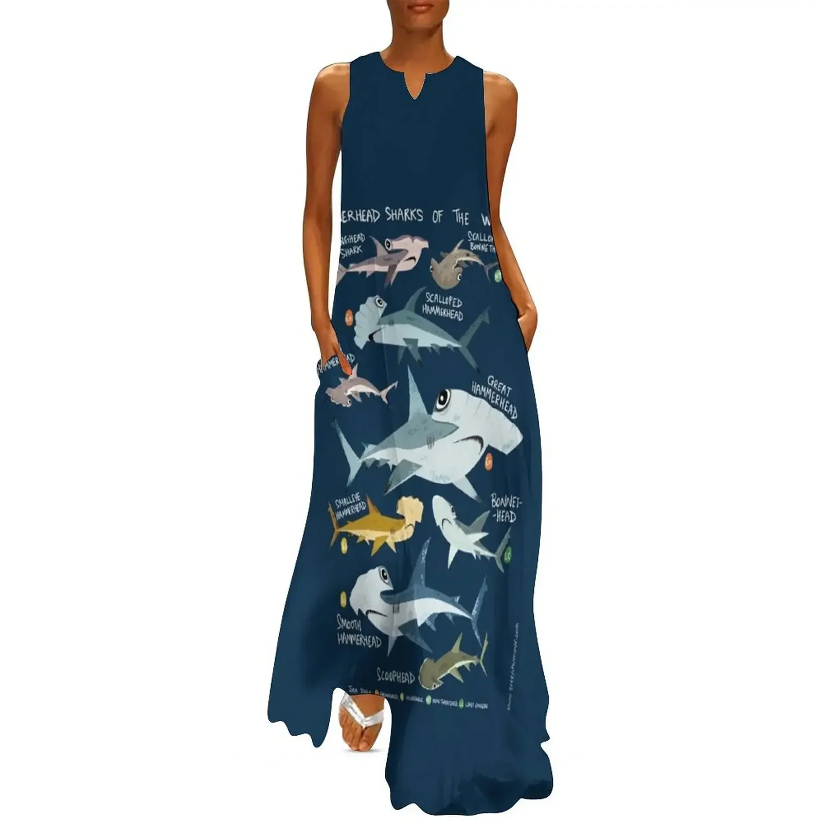 Hammerhead Sharks of the World Long Dress long sleeve dresses Bridesmaid dress woman dress women summer 2025
Hammerhead Sharks of the World Long Dress long sleeve dresses Bridesmaid dress woman dress women summer 2025