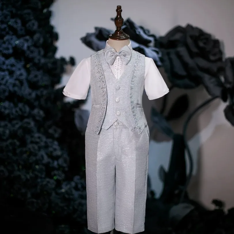 High Quality Children Tuxedo Wedding Birthday Page Boy Outfit Kids Formal Blazer A4997 Boys Graduation Suit
High Quality Children Tuxedo Wedding Birthday Page Boy Outfit Kids Formal Blazer A4997 Boys Graduation Suit