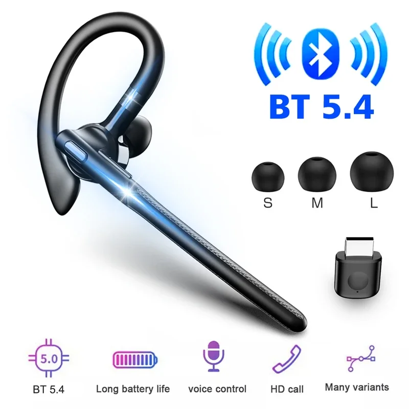 Новинка 2025 года, деловая гарнитура, беспроводная Bluetooth 5.4, гарнитура, спортивные наушники-вкладыши с шумоподавлением и двойным микрофоном, громкая связь
Новинка 2025 года, деловая гарнитура, беспроводная Bluetooth 5.4, гарнитура, спортивные наушники-вкладыши с шумоподавлением и двойным микрофоном, громкая связь