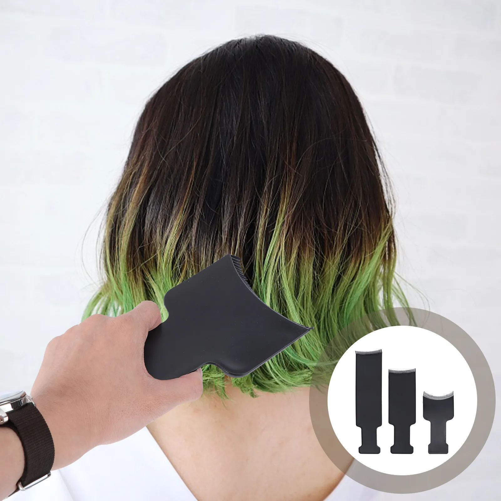 3Pcs Hair Coloring Comb Plate for Dyeing Protect Scalp Quick Dye Hairdressing Tint Brush Tool Black Hair Coloring Comb
3Pcs Hair Coloring Comb Plate for Dyeing Protect Scalp Quick Dye Hairdressing Tint Brush Tool Black Hair Coloring Comb