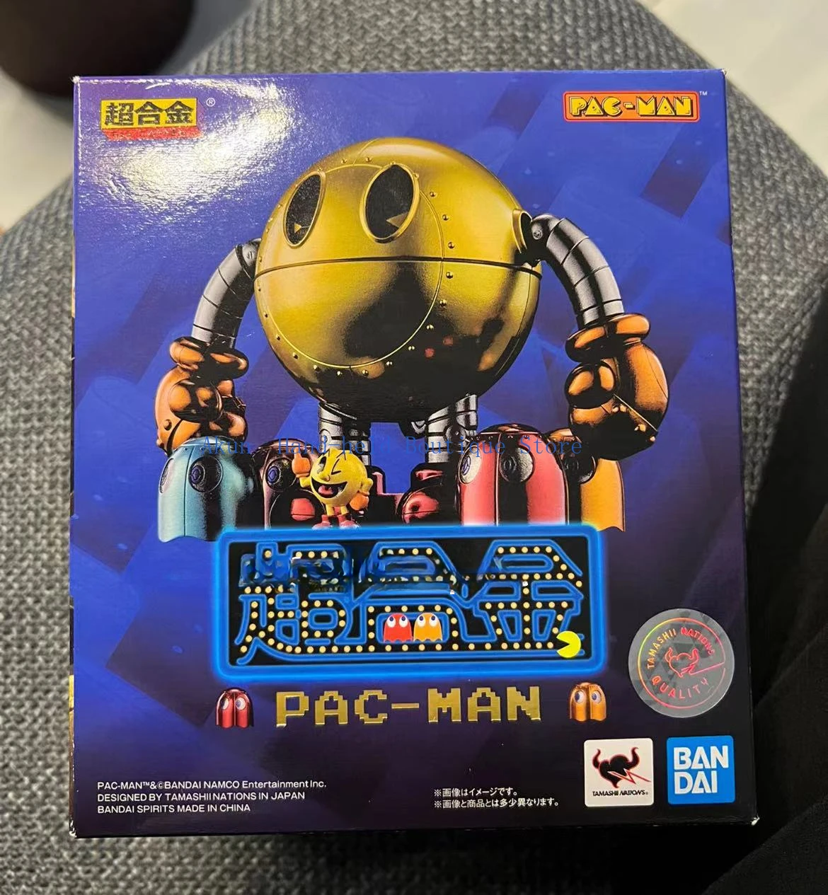 In Stock Original BANDAI Super Alloy Pac-Man 40th Anniversary Robot Ghost Face Symbol Anime Figures Toys Collection Gift Model
In Stock Original BANDAI Super Alloy Pac-Man 40th Anniversary Robot Ghost Face Symbol Anime Figures Toys Collection Gift Model