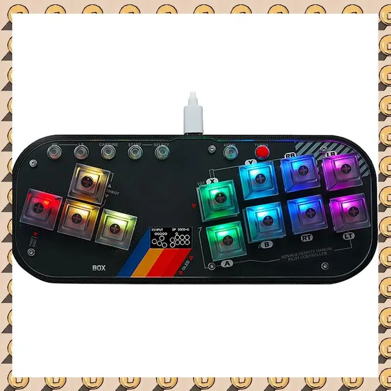 Игровая клавиатура для Fightingbox Hitbox, боевой геймпад, аркадный джойстик для ПК/Android/PS3/PS4/переключателя с запасными частями TURBO
Игровая клавиатура для Fightingbox Hitbox, боевой геймпад, аркадный джойстик для ПК/Android/PS3/PS4/переключателя с запасными частями TURBO
