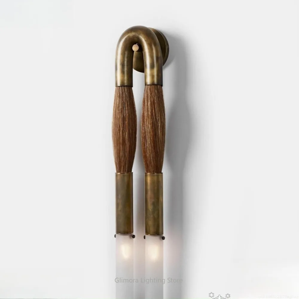 Horsehair Wall Light, Postmodern Minimalist Retro Style Designer Long Pendant for Hotel, Living Room, Bedroom & Hallway Ambiance
Horsehair Wall Light, Postmodern Minimalist Retro Style Designer Long Pendant for Hotel, Living Room, Bedroom & Hallway Ambiance