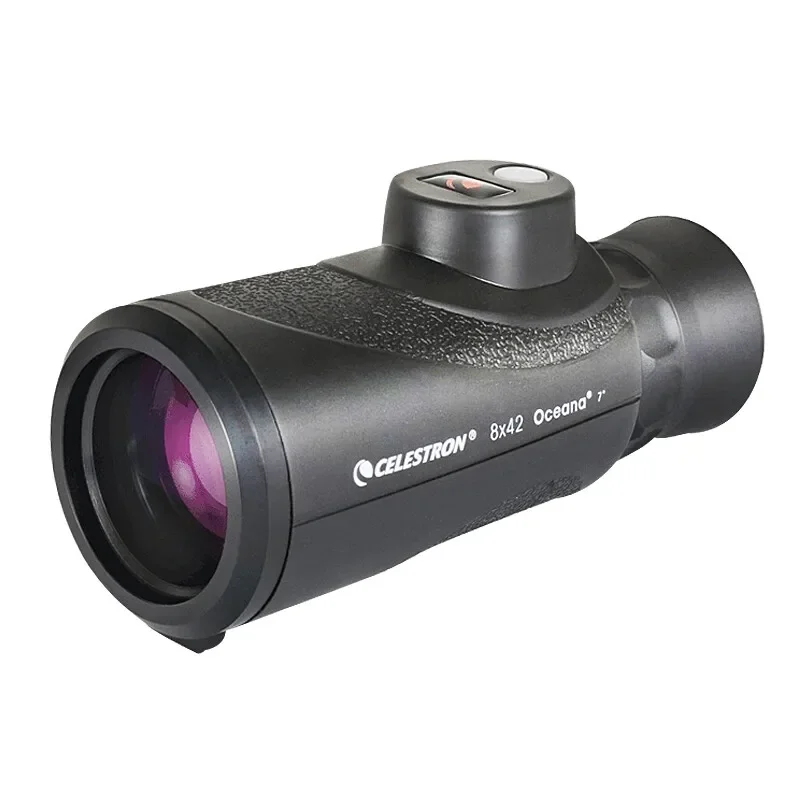Монокуляр Celestron Oceana 8x42 со встроенным компасом, полностью многослойный, с одним стволом
Монокуляр Celestron Oceana 8x42 со встроенным компасом, полностью многослойный, с одним стволом