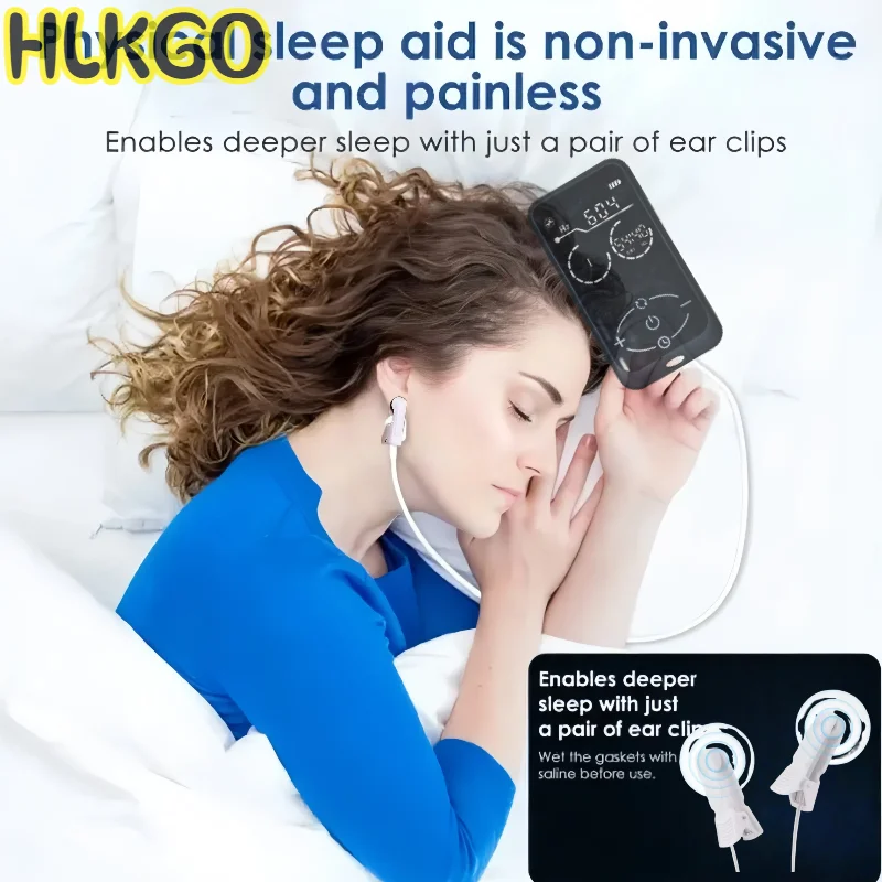 Профессиональное устройство Vagus Nerve CES, средство для сна с ушным зажимом и импульсным массажем от бессонницы, тревоги, облегчения депрессии 
Профессиональное устройство Vagus Nerve CES, средство для сна с ушным зажимом и импульсным массажем от бессонницы, тревоги, облегчения депрессии