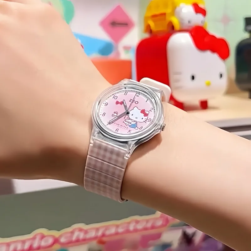 Sanrio Hello Kitty Kuromi Analog Quartz Watch Easy Read Pink Pretty Watch Strap Cute Cartoon Daily Wear Holiday Gift
Sanrio Hello Kitty Kuromi Analog Quartz Watch Easy Read Pink Pretty Watch Strap Cute Cartoon Daily Wear Holiday Gift