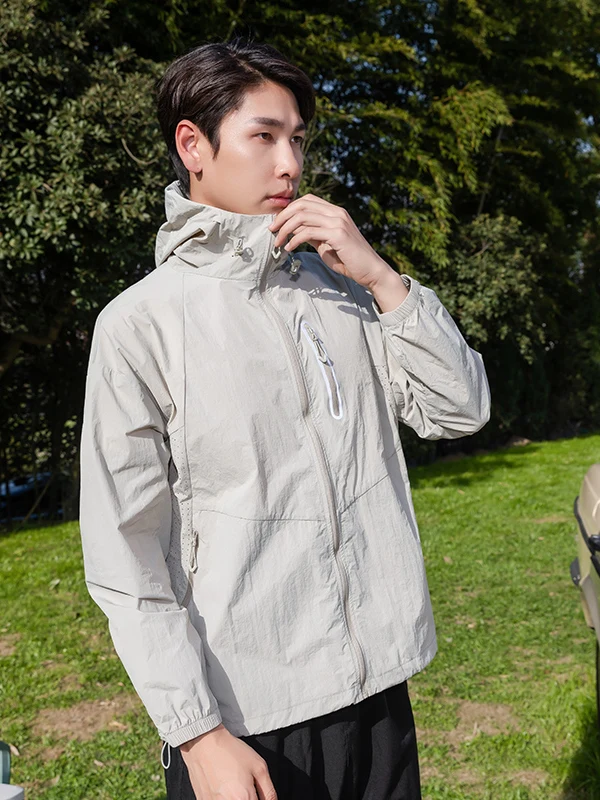 Ultra-Thin Cool Feeling Sports Jaet Summer New Sle Ice Silk Men's Women's UV Protection Clothing Breathable Lightweight
Ultra-Thin Cool Feeling Sports Jaet Summer New Sle Ice Silk Men's Women's UV Protection Clothing Breathable Lightweight