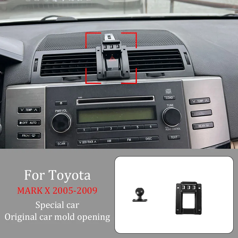 Для Toyota MARK X 2005-2009 автомобильный держатель телефона беспроводное зарядное устройство автоматический навигационный кронштейн
Для Toyota MARK X 2005-2009 автомобильный держатель телефона беспроводное зарядное устройство автоматический навигационный кронштейн