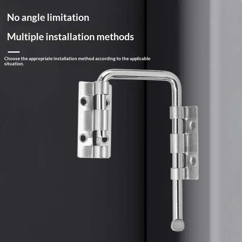 1 Set Silver/Black Non Perforated 90/180 Degree Gate Latch Stainless Steel Door Latch Lock Safety Thickened Door Buckle Fences
1 Set Silver/Black Non Perforated 90/180 Degree Gate Latch Stainless Steel Door Latch Lock Safety Thickened Door Buckle Fences