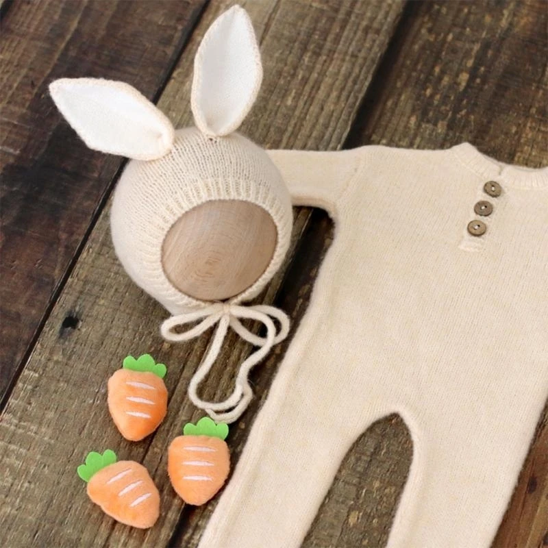 J15U Infant Rabbit Costume Romper & Hat Photo Clothing Newborn Shower Gift
J15U Infant Rabbit Costume Romper & Hat Photo Clothing Newborn Shower Gift