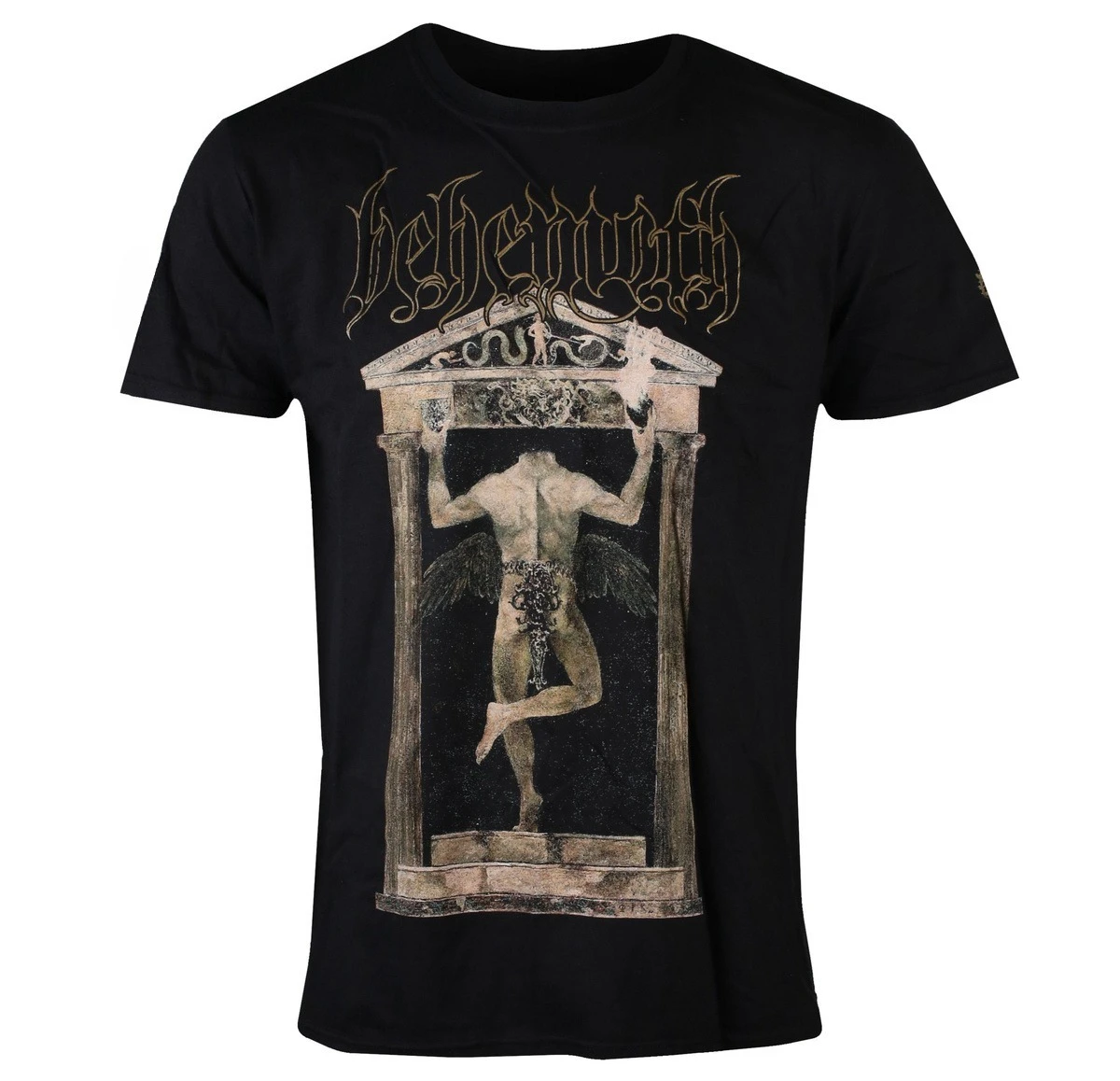 Behemoth Demigod альбом с периферийным узором и принтом, летние роскошные брендовые хлопковые мужские и женские футболки с короткими рукавами
Behemoth Demigod альбом с периферийным узором и принтом, летние роскошные брендовые хлопковые мужские и женские футболки с короткими рукавами