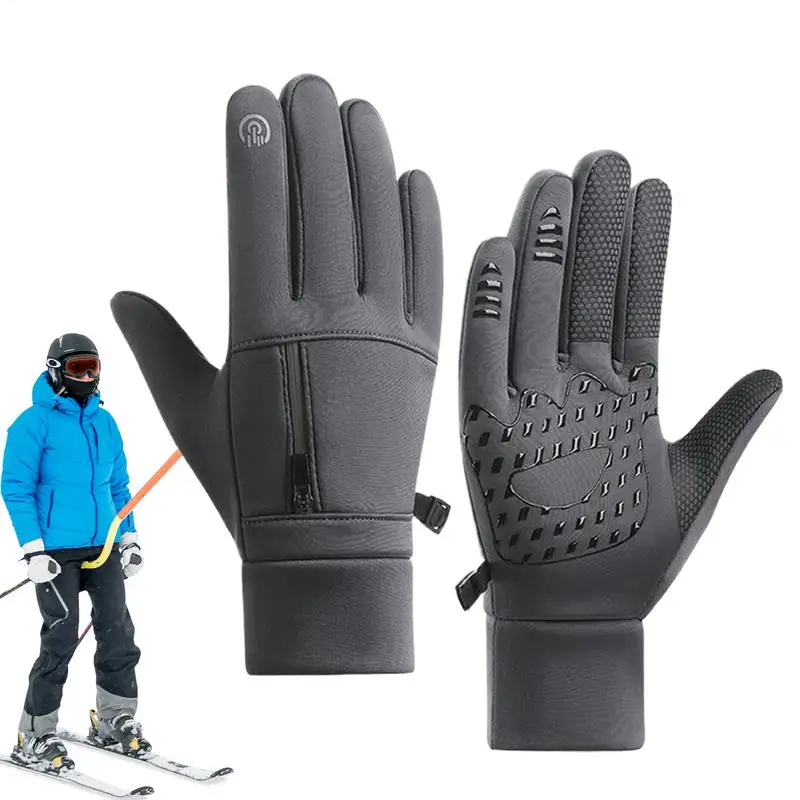 Warm Winter Gloves Snow Gloves Mittens With Pocket Riding Snowboard Gloves Warm Anti-Slip Girls Winter Gloves For Cycling Hiking
Warm Winter Gloves Snow Gloves Mittens With Pocket Riding Snowboard Gloves Warm Anti-Slip Girls Winter Gloves For Cycling Hiking