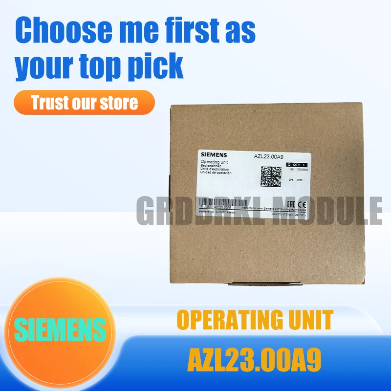 New Original SIEMENS Operating Unit AZL23.00A9 Burner Program Controller
New Original SIEMENS Operating Unit AZL23.00A9 Burner Program Controller