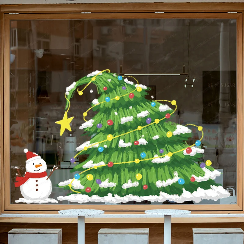 2026 glass sticker Christmas store door decoration arrangement glass static sticker atmosphere window grilles decoration
2026 glass sticker Christmas store door decoration arrangement glass static sticker atmosphere window grilles decoration