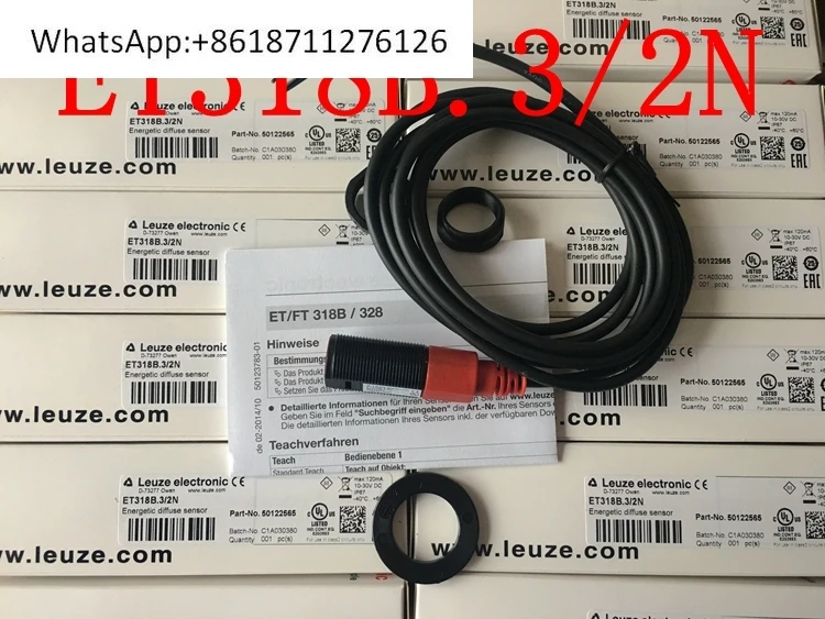 Original LEUZE photoelectric switch ET318B.3/2N ET318B.3/4P ET318BI.3/2N
Original LEUZE photoelectric switch ET318B.3/2N ET318B.3/4P ET318BI.3/2N