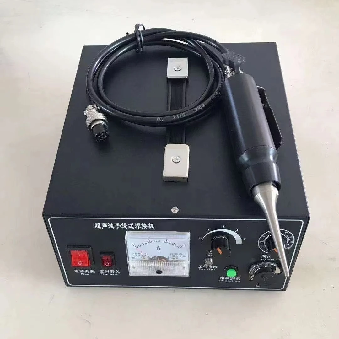 Portable Automatic Handheld Ultrasonic Spot Welder New Portable Ultrasonic Welding Machine with PLC Motor Core Components
Portable Automatic Handheld Ultrasonic Spot Welder New Portable Ultrasonic Welding Machine with PLC Motor Core Components