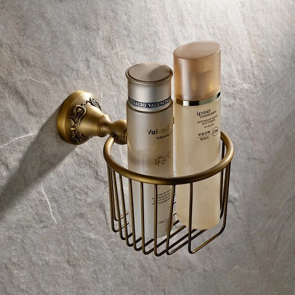 Antique Brass Wall Mounted Bathroom Hardware Accessories Toilet Paper Holder Roll Basket Dba426
Antique Brass Wall Mounted Bathroom Hardware Accessories Toilet Paper Holder Roll Basket Dba426