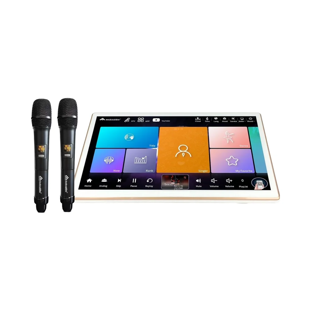 2025 Inandonkod 18.5 Inch Touch Screen All-in-One Karaoke Machine System Mic KTV Singing Free Cloud Download New Karaoke Player
2025 Inandonkod 18.5 Inch Touch Screen All-in-One Karaoke Machine System Mic KTV Singing Free Cloud Download New Karaoke Player