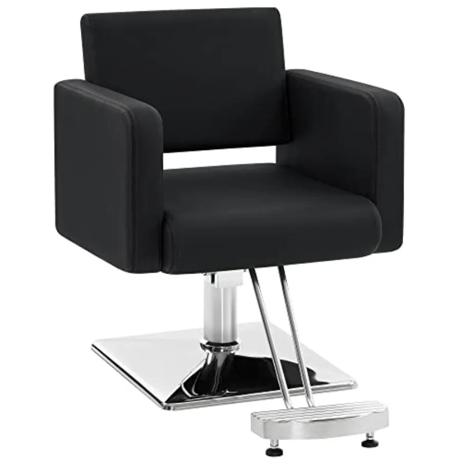Classic Styling Salon Chair for Hair Stylist, Barber Chair with Hydraulic Pump, Beauty Barbershop Salon Spa Equipment 3805 Blac
Classic Styling Salon Chair for Hair Stylist, Barber Chair with Hydraulic Pump, Beauty Barbershop Salon Spa Equipment 3805 Blac