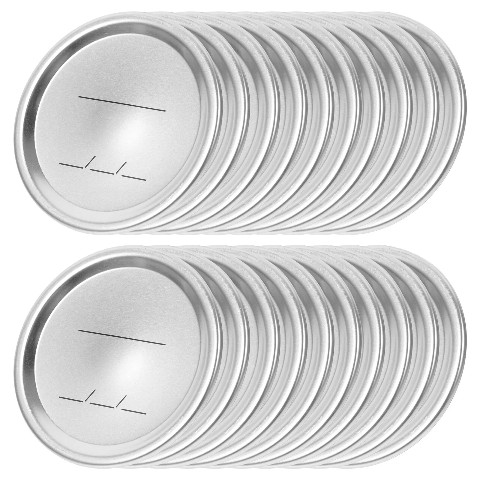 20pcs Thick Tinplate Jar Lids Silver High Temperature Resistant Sealing Caps For Mason Jars Canning Storage Jar Accessories
20pcs Thick Tinplate Jar Lids Silver High Temperature Resistant Sealing Caps For Mason Jars Canning Storage Jar Accessories