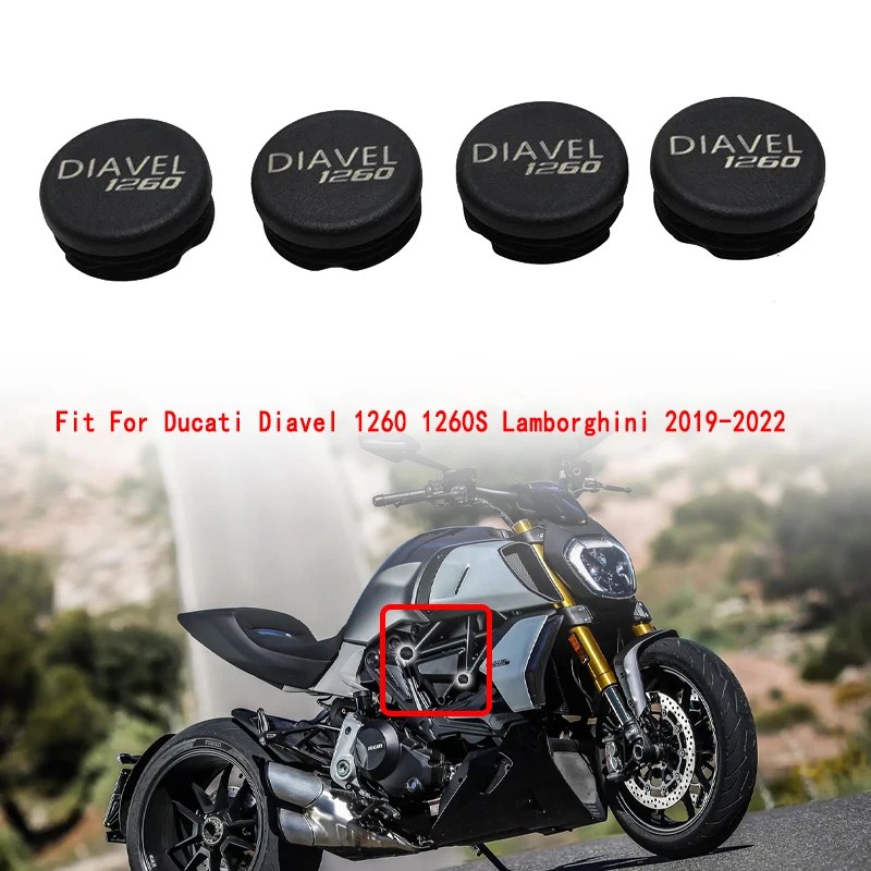 Fit For Ducati Diavel 1260 1260S Diavel Lamborghini 2019 2020 2021 2022 Motorcycle Frame Hole Cover Decorative Frame Cap Plug
Fit For Ducati Diavel 1260 1260S Diavel Lamborghini 2019 2020 2021 2022 Motorcycle Frame Hole Cover Decorative Frame Cap Plug