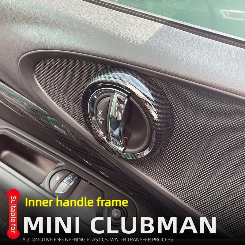 For BMW Mini Clubman F54 2016-2022 Interior accessories inner handle sticker door wrist frame interior modification
For BMW Mini Clubman F54 2016-2022 Interior accessories inner handle sticker door wrist frame interior modification