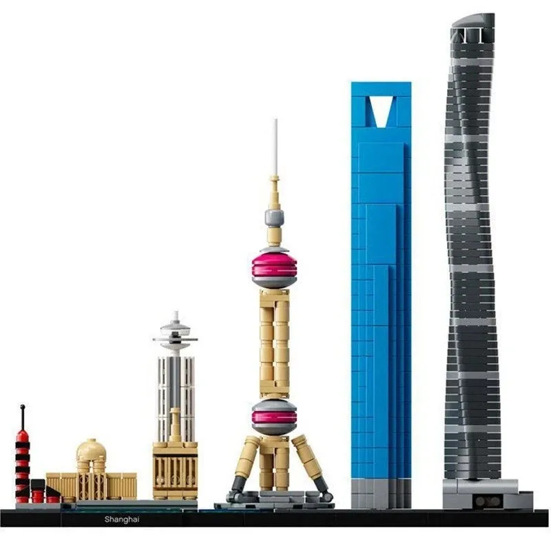 China ShangHai City Skyline Building Blocks 3D Puzzle Construction Set Boy Joys
China ShangHai City Skyline Building Blocks 3D Puzzle Construction Set Boy Joys